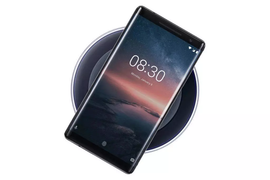 nokia 8 sirocco bezdratove nabijeni qi