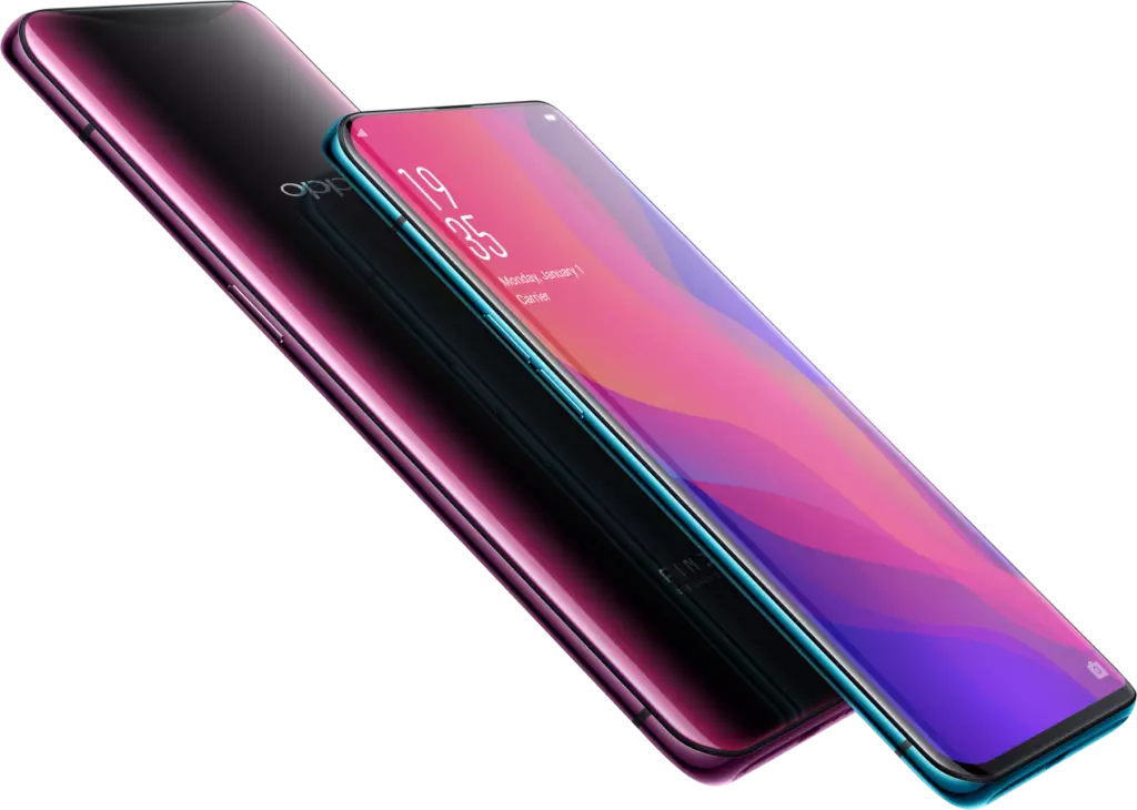 oppo find x vysunovaci ramecek