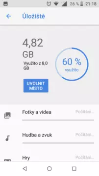 vyuziti dat android go