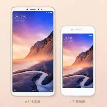 xiaomi mi max 3 velikost displeje