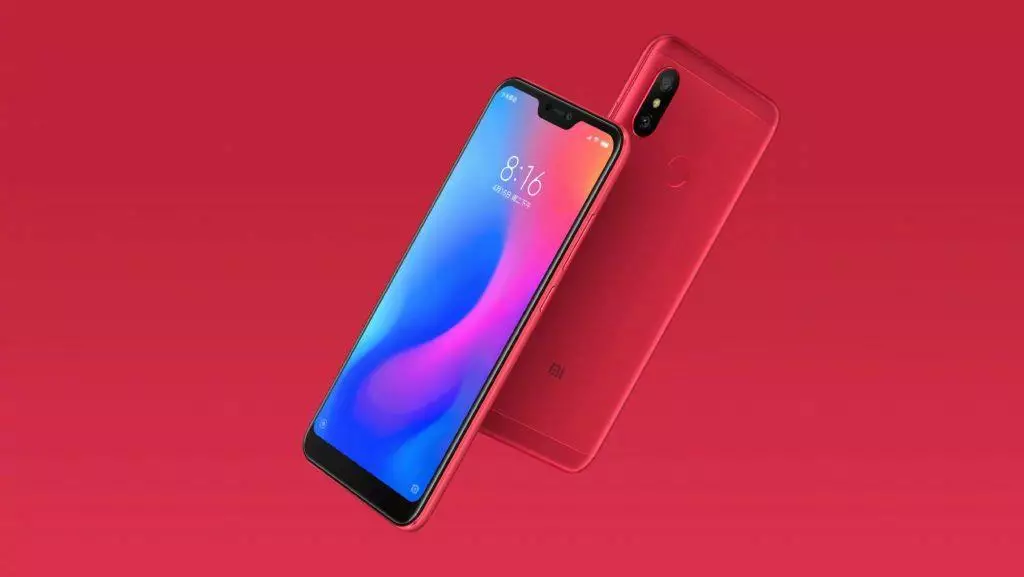 xiaomi redmi 6 pro red