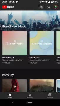 youtube music cz