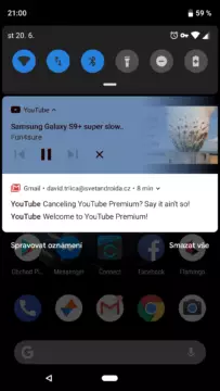 youtube premium prehravani v pozadi