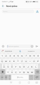Huawei P20 lite klávesnice