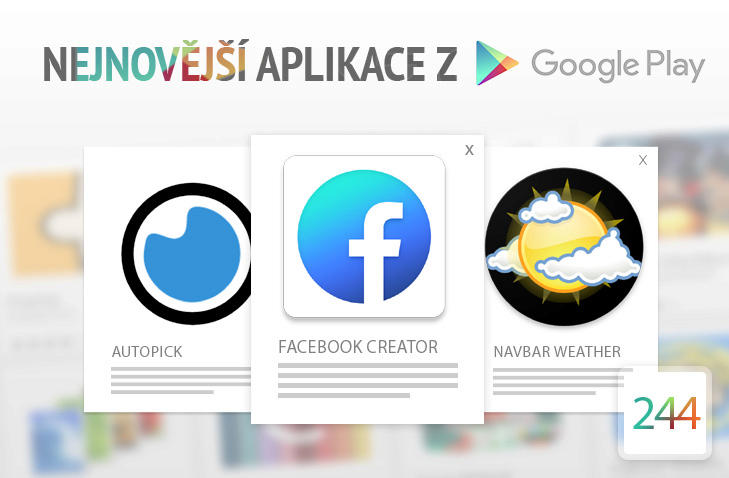 Nejnovější aplikace z googl