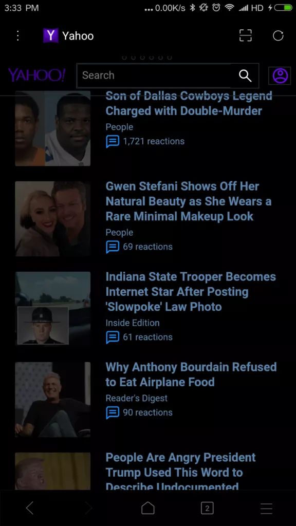 Malý webový prohlížeč XBrowser