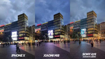 apple iphone x vs xiaomi mi 8 foto test zhorsene podminky