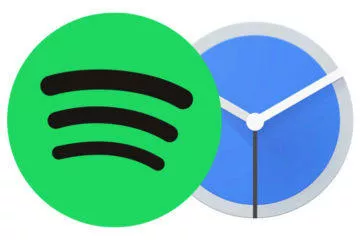 google hodiny integruje spotify