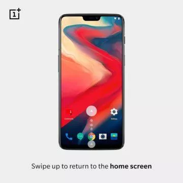 navrat na domovskou obrazovku oneplus 6