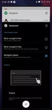 posledni aplikace oneplus 6 oxygenOS nadstavba