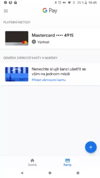 revolut karta v google pay