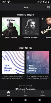 spotify lite aplikace