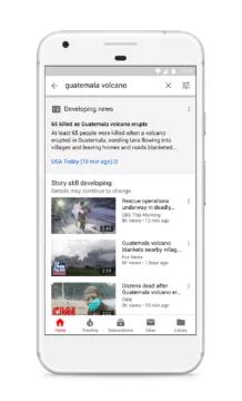 youtube velka aktualizace zpravodajstvi