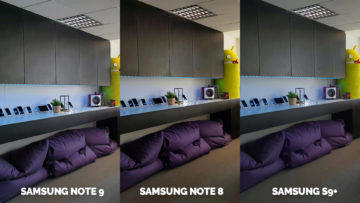 Fototest redakce Samsung Galaxy Note 9 vs Note 8 vs S9