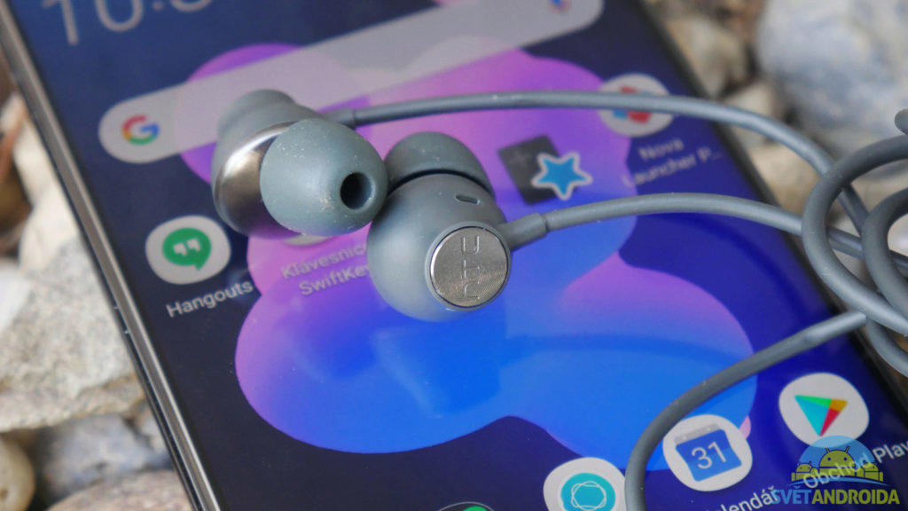 HTC U12 Plus dodávaná sluchátka
