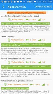 Ven každý den Nalezené výlety v seznamu Ven každý den Nalezené výlety v seznamu