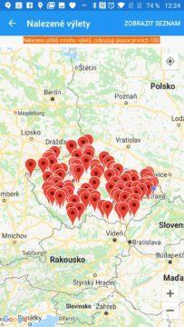 Ven každý den Přehled vyhledaných výletů Ven každý den Přehled vyhledaných výletů