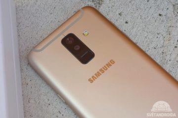 Samsung Galaxy A6+ zadni strana