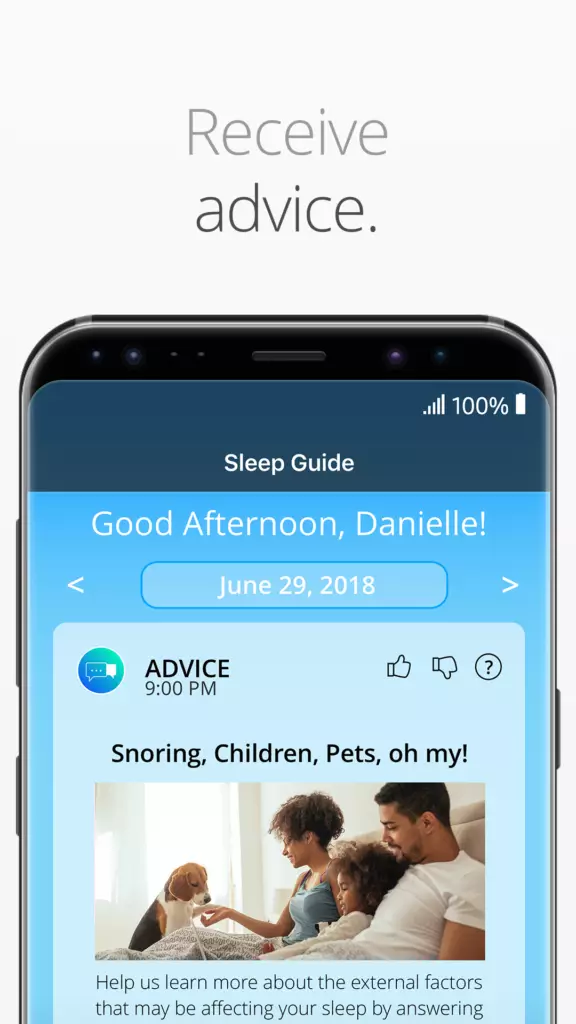 SleepScore aplikace
