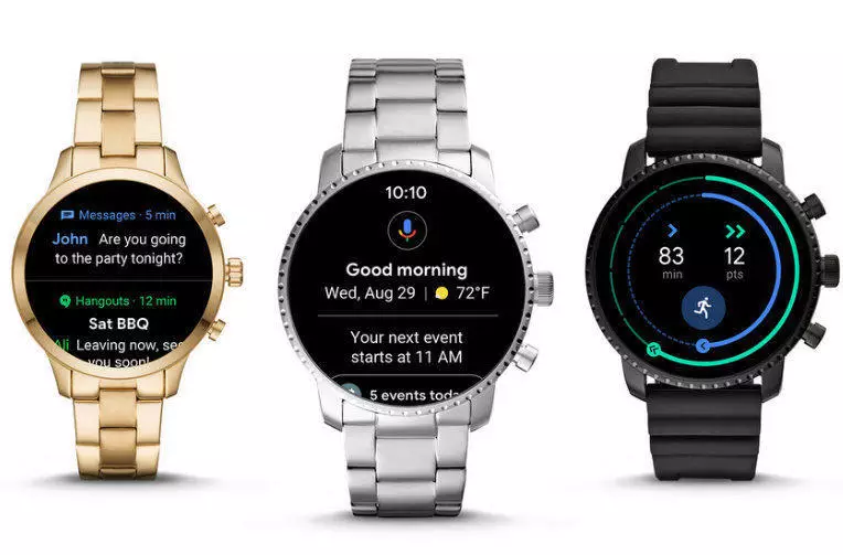 chytre hodinky wear os system novy design google