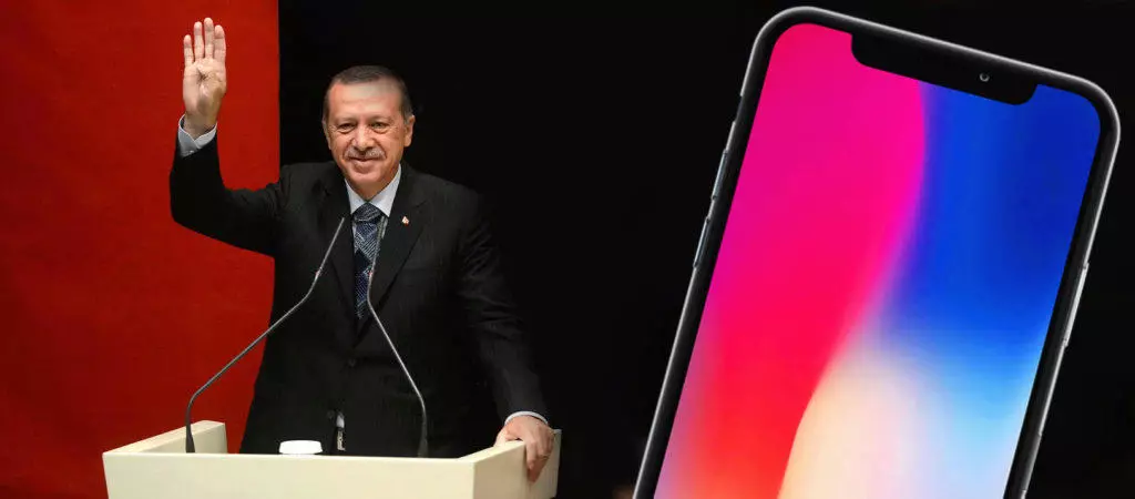 erdogan bojkot iphone turecko apple