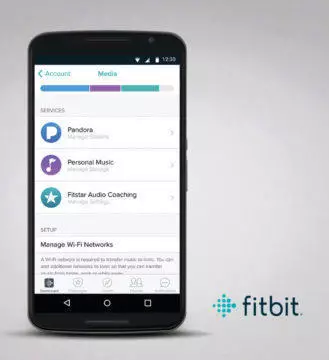 fitbit android aplikace