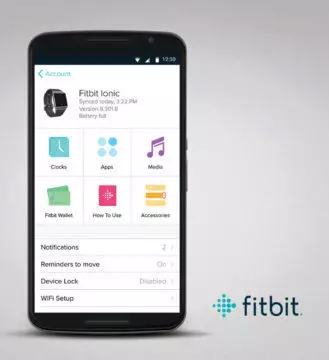 fitbit aplikace