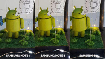 fotografie android samsung galaxy note 9 vs samsung galaxy note 8 vs samsung galaxy S9