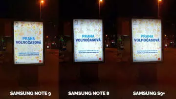 nocni fototest - Note 9 vs Note 8 vs S9