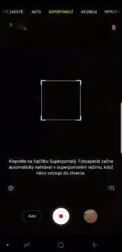 super zpomalene video samsung galaxy note 9