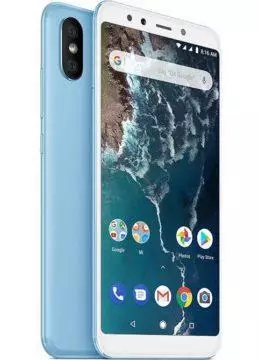 xiaomi mi a2 blue modra barva