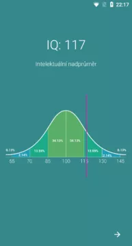 IQ test aplikace