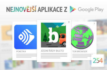 Nejnovější aplikace z Google Play #254: nové jízdní řády