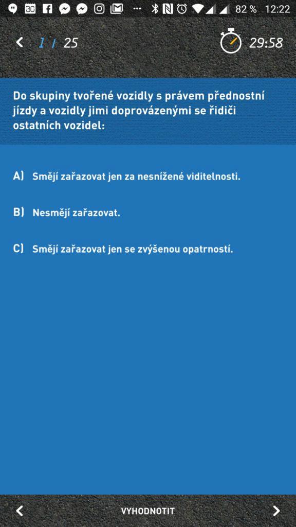 Otázka ze závěrečného testu