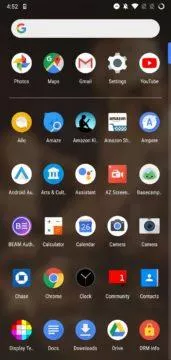 Launcher z telefonů Pixel