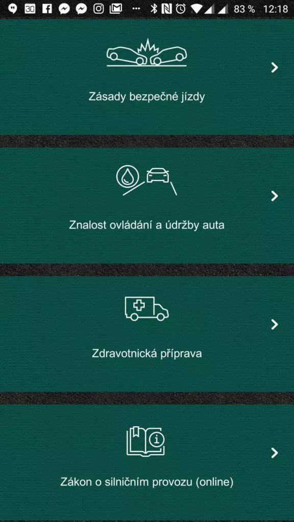 Sekce Teorie
