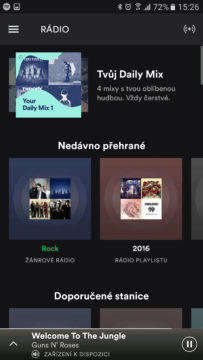 Spotify-aplikace