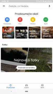 google mapy fotky nova funkce