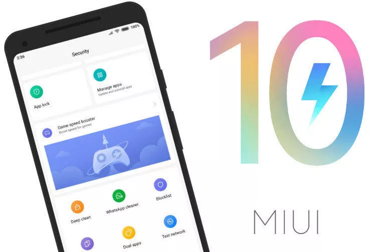 miui 10 optimalizace aktualizace