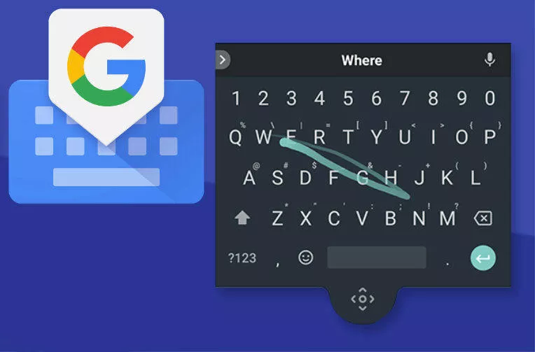 plovouci rezim gboard