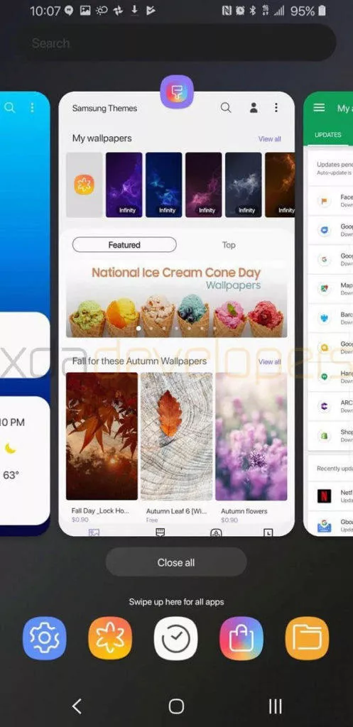 posledni aplikace samsung experience 10