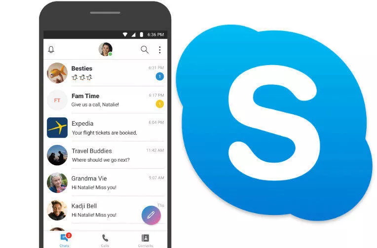 sluzba skype novy design navrat do starych koleji