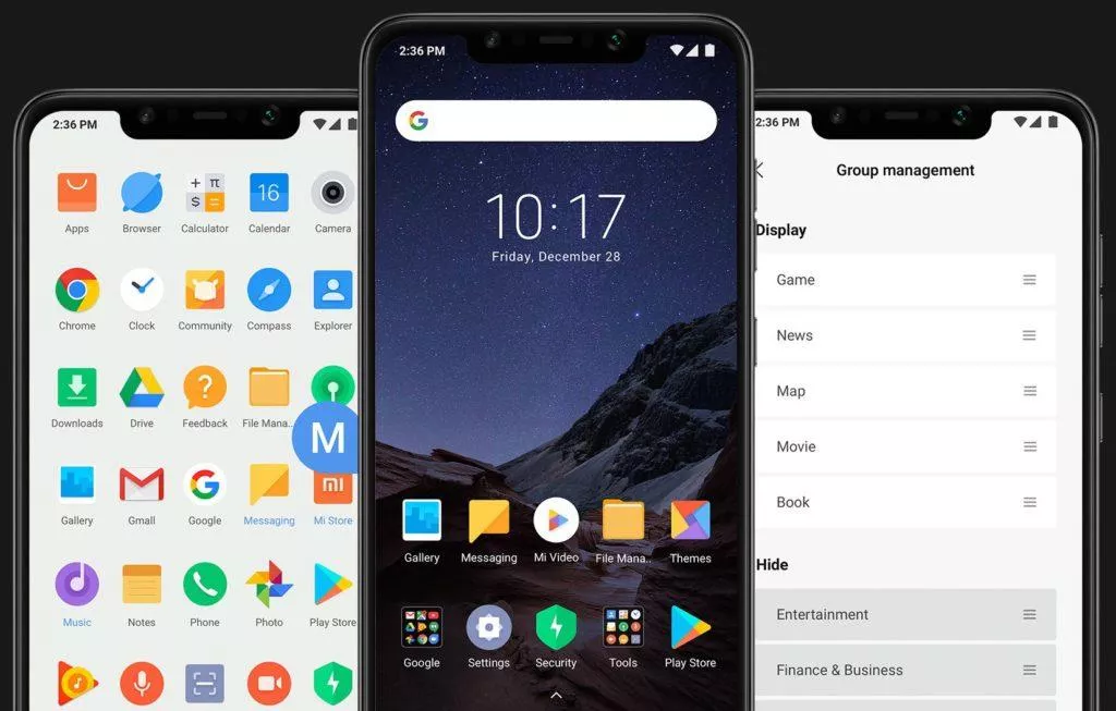 xiaomi pocophone f1 miui for poco android