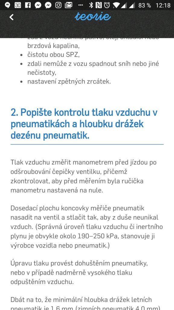 Údržba vozidla