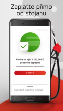 Benzina platby android