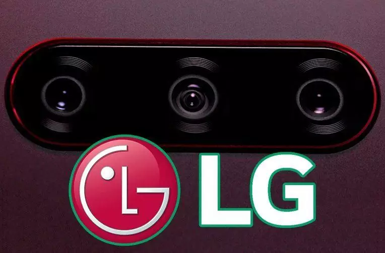 LG V40 ThinQ zadní trojitý fotoaparát