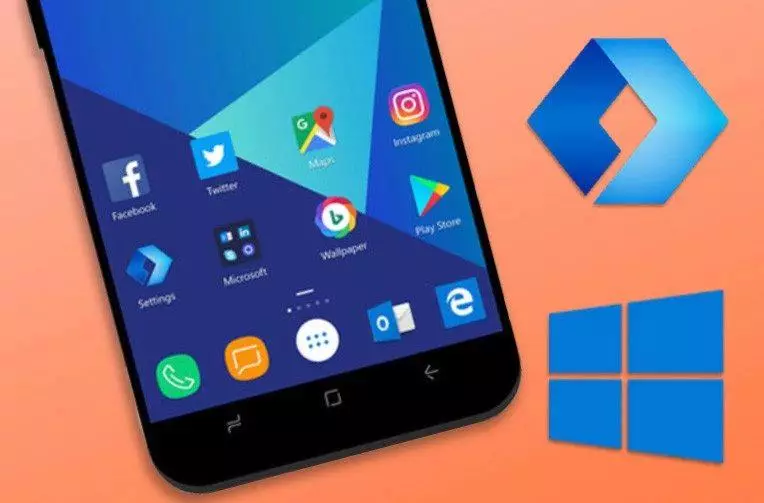 Microsoft launcher synchronizace timeline