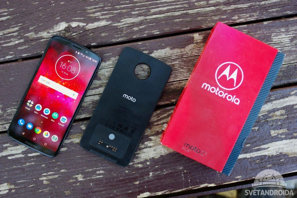 Motorola Moto Z3 Play obsah balení
