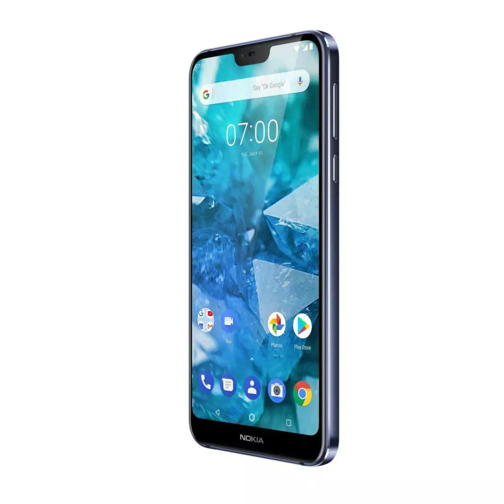 Nokia 7.1 vyrez