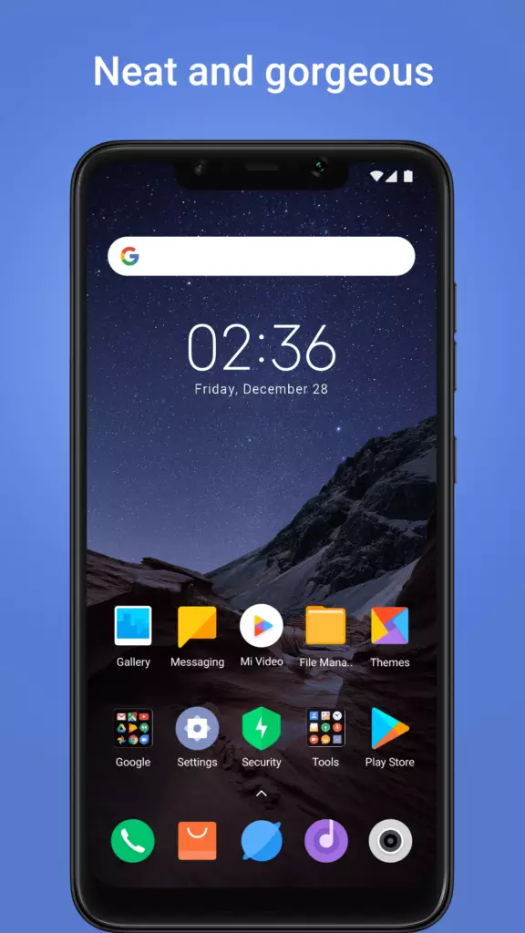 Poco Launcher z telefonu Poco F1